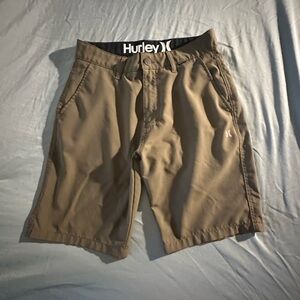 Hurley Tan Hybrid Shorts Lightweight Versatile